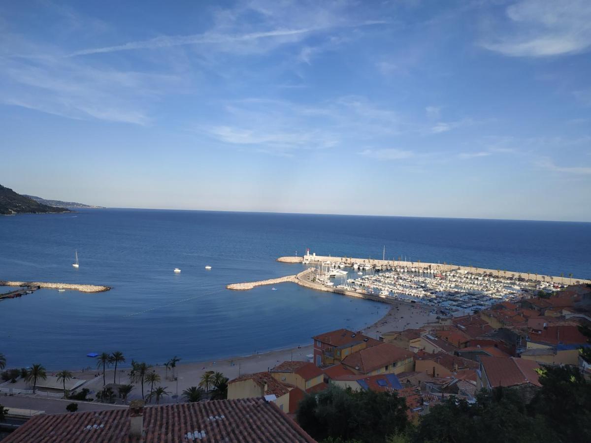 Joli Studio Vue Mer, Vieille Ville Menton Extérieur photo